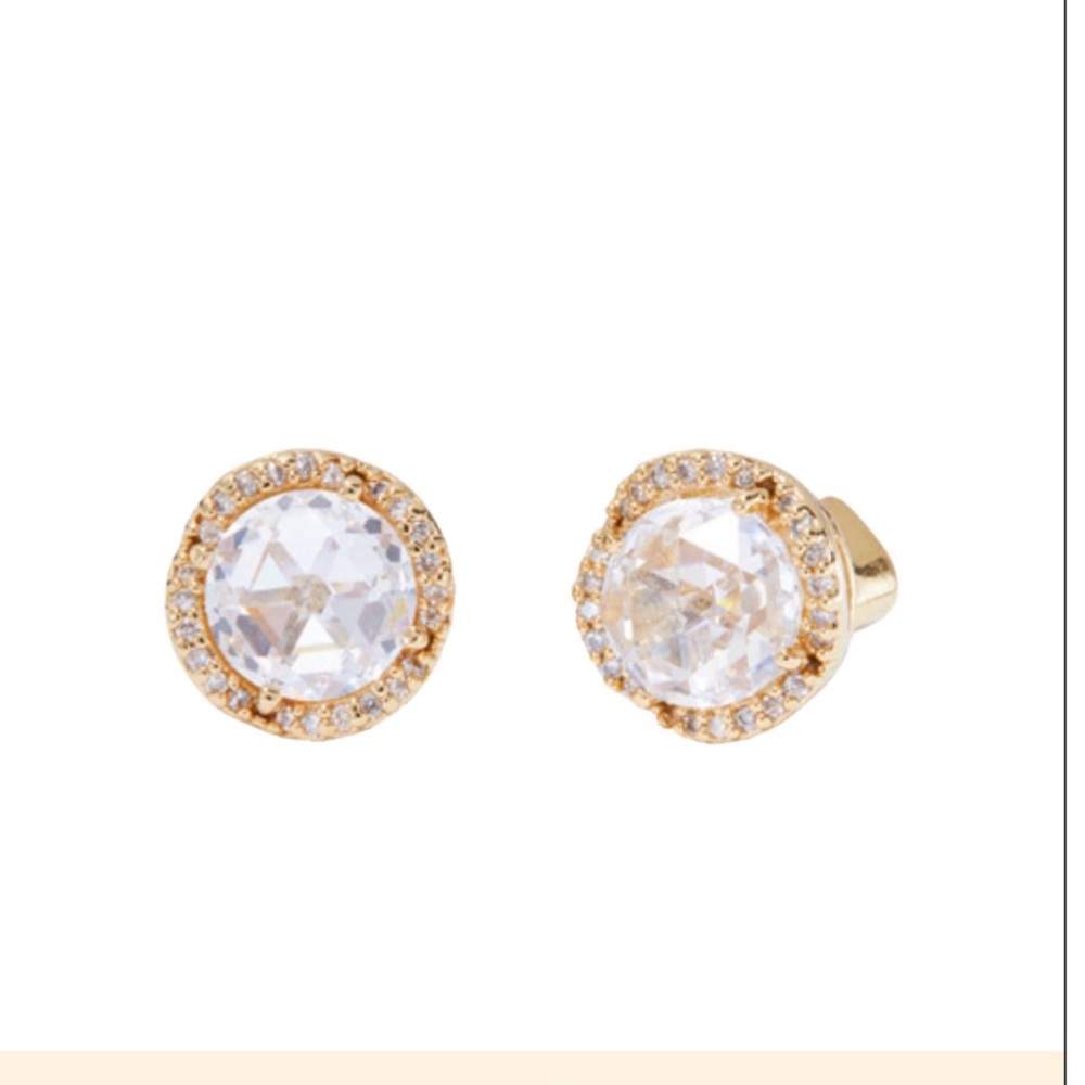 Kate Spade Gold and Silver Halo Earrings